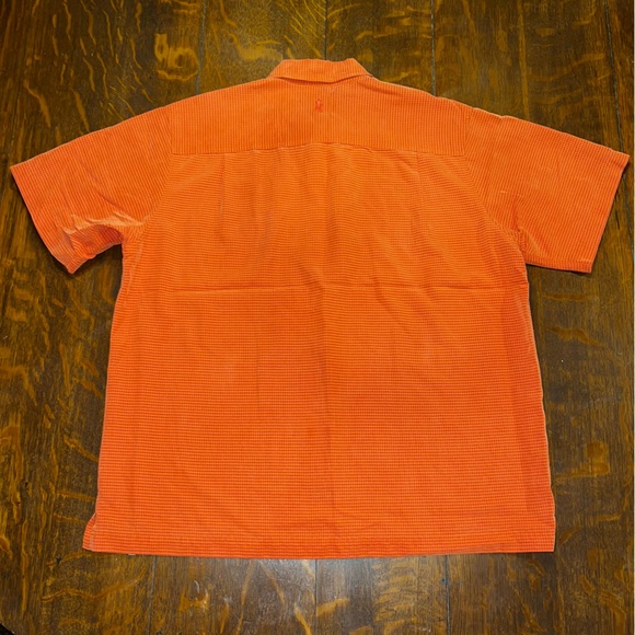 Royal Robbins Button Up Orange Plaid Shirt Short Sleeve Men’s  Large - Picture 8 of 11